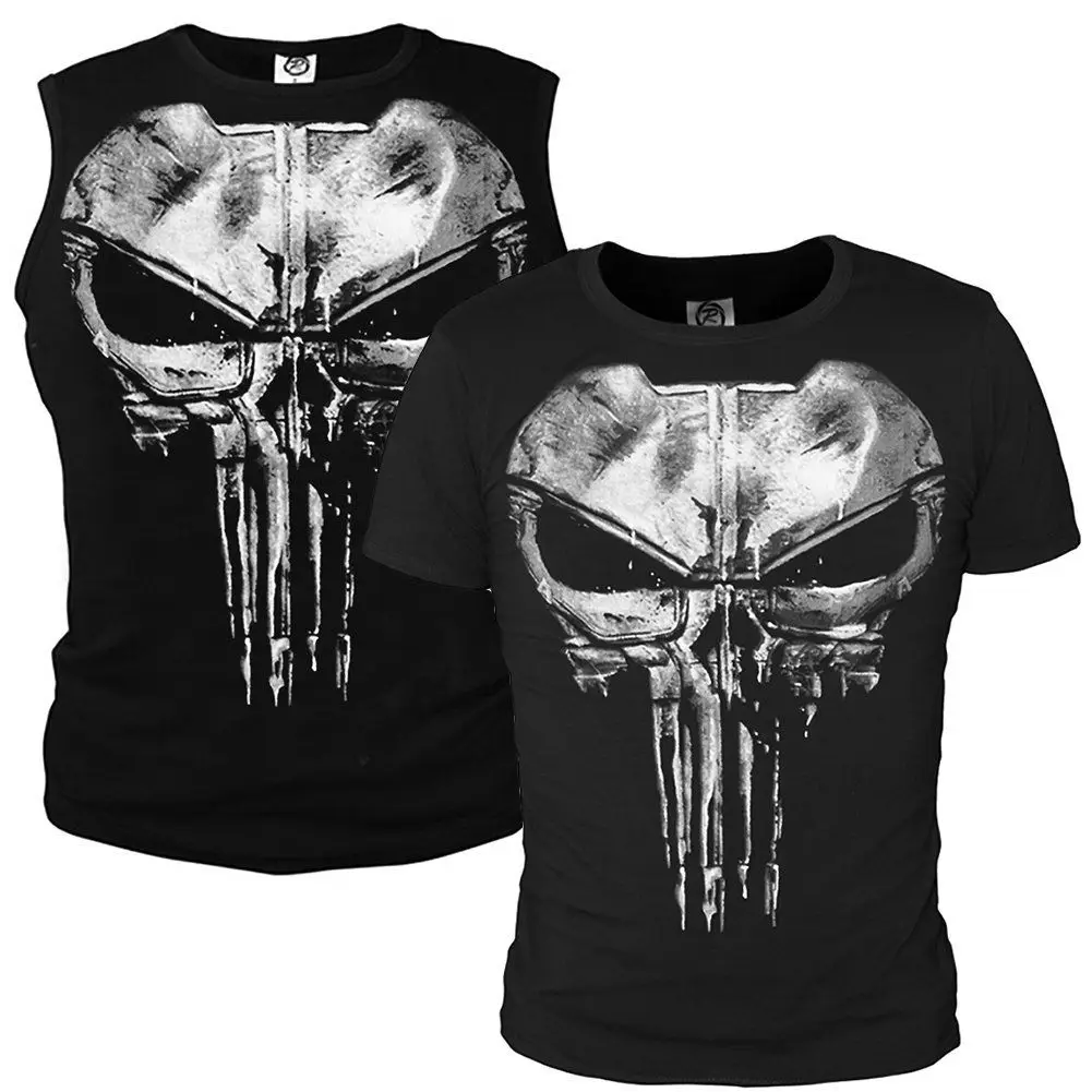 NEW Punisher Rashgard Running Shirt Men T-shirt Long Sleeve Compression Shirts Gym T-shirt Fitness Sport Shirt Men