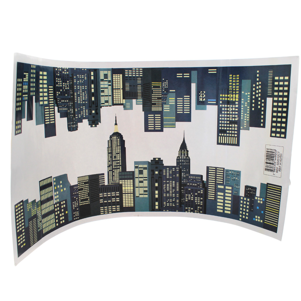 Adesivo de Decorar Parede Cidade noturna Decor Prime