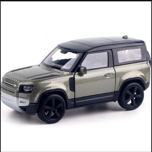 [Estoque Pronto 🇰🇷] Welly Land Rover Defender 2020 Carro De Brinquedo Fundido 4.75 Pol .