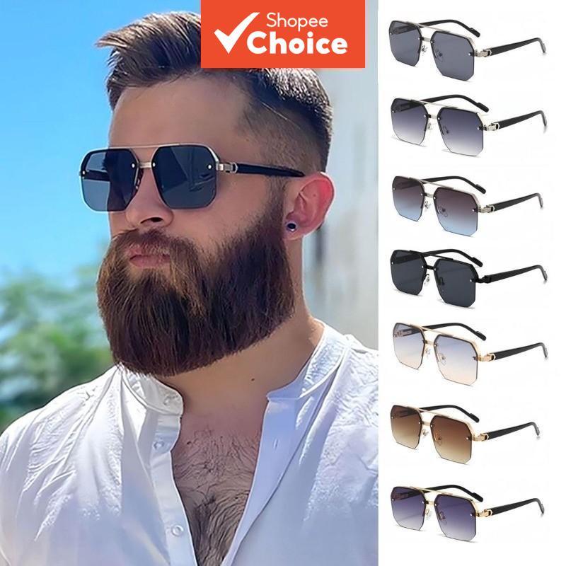 Óculos De Sol Leves Retrô Coreanos Da Moda Com Armação De Metal Para Homens E Mulheres