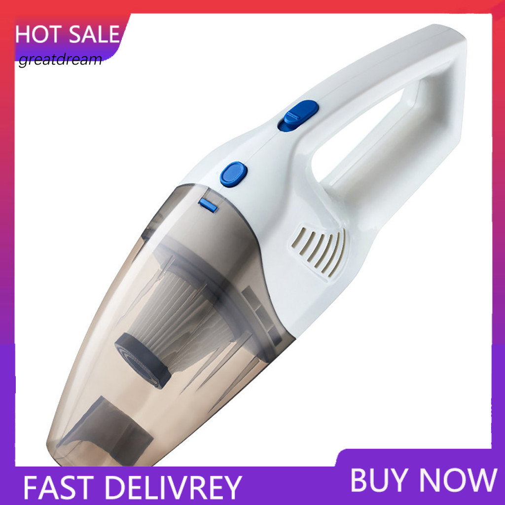 Car Interior Cleaner High Power Handheld Vacuum with Non-slip Handle – Portable Air Duster for Home Office and Pet Lig