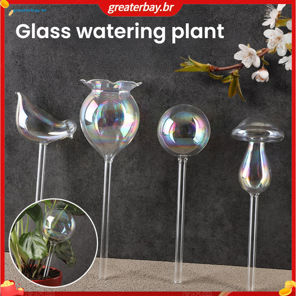 Automatic Plant Watering Globes High Borosilicate Glass Self-watering Flower Waterer for Indoor Potted Plants Balcony Ga