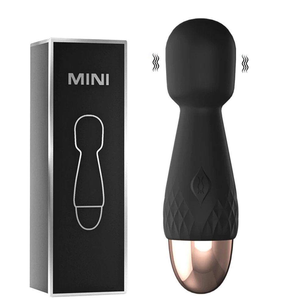 10 Modes Strong Vibration Mini Vibrator Magic Stick USB Charging Massager Clitoris G-Spot Vibrators Sex Toy For Women Adults 18