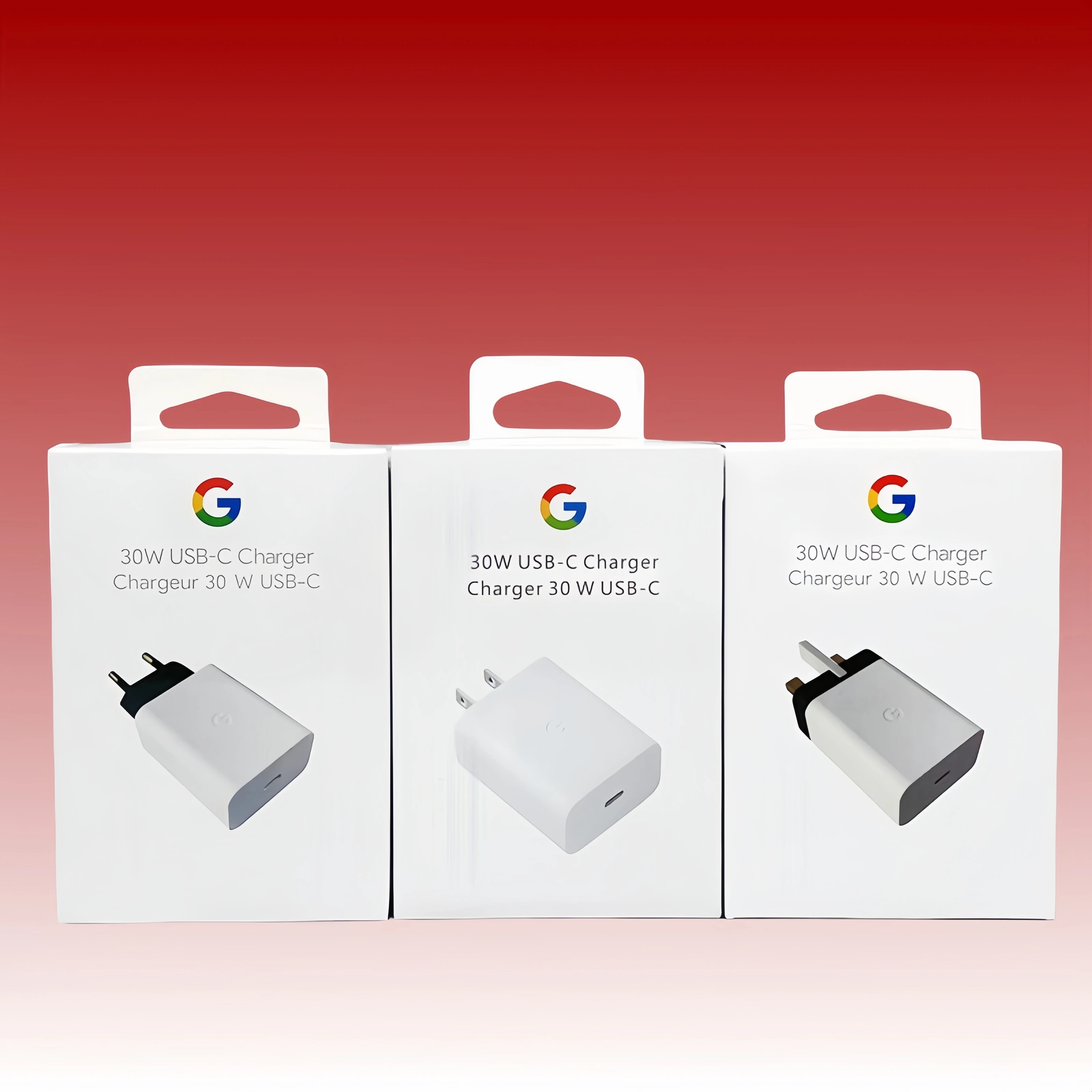 For Google 30W PD Fast Charger For Google 8 7 9 Pro 8A 7A 6A 5A 4XL 4A EU/US/UK Power Wall Charge Adapter  USB C to USB C Cable