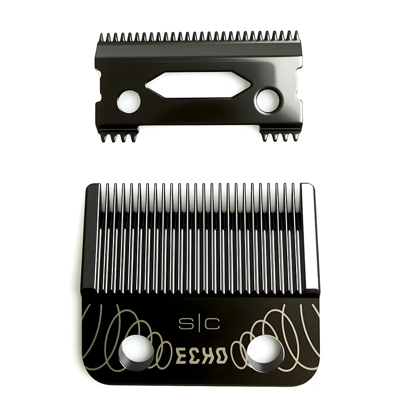 SC ECHO CRUNCH Blade BRD DK JUCAI 8148 Vgr Barbes FADE Professional Electric Clipper Blade Compatible Moon wolf tooth