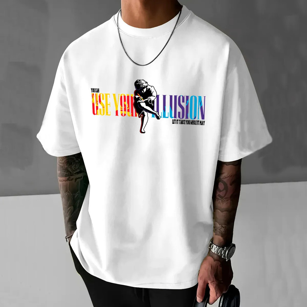 Camiseta Basica Guns N' Roses Use Your Illusion Banda Rock