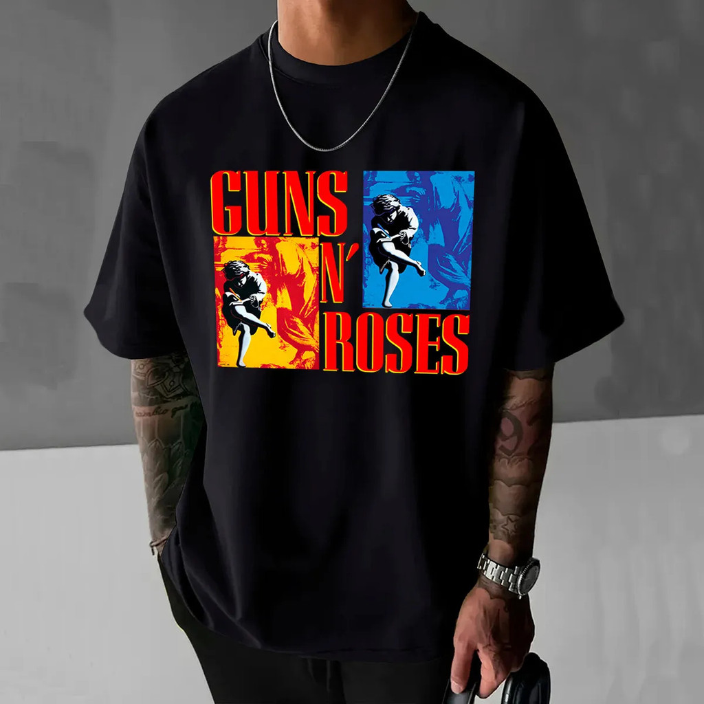 Camiseta Unissex Banda Guns N' Roses Use Your Illusion 1 E 2