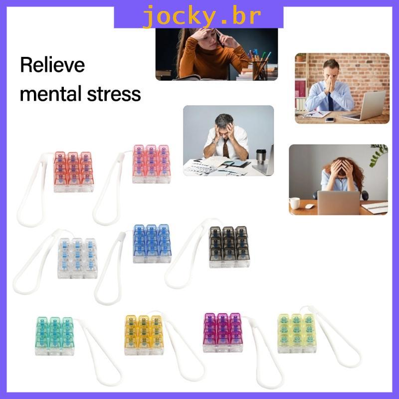 JOY 9 Led Light Keycaps Chaveiro Toy Switches Tester Silicone Tátil