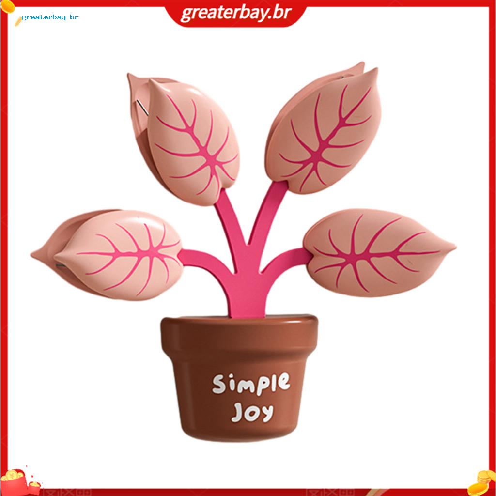 4pcs Leaf Shape Magnetic Food Sealing Clips – Multi-function Refrigerator Bag for Potato Chips Coffee Snacks Decorativ