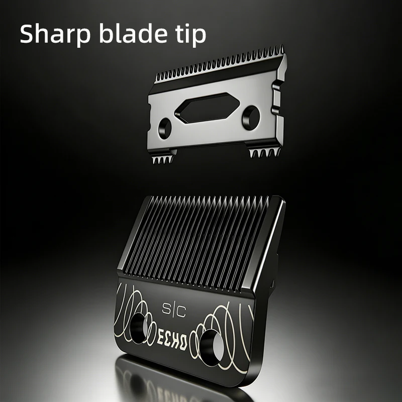 SC ECHO PHANTOM Professional Clipper for Men CRUNCH Blade BRD DK JUCAI 8148 Vgr Barbes FADE Professional Electric Clipper