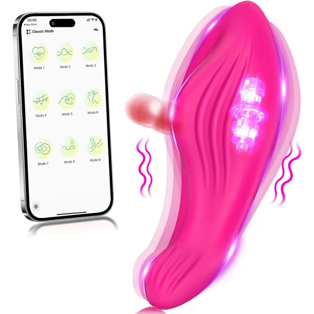 Wireless APP Vibrator Female Wear G Spot Clitoris Stimulator Bluetooth Control Vagina Massager Masturbation Sex Toys for Women