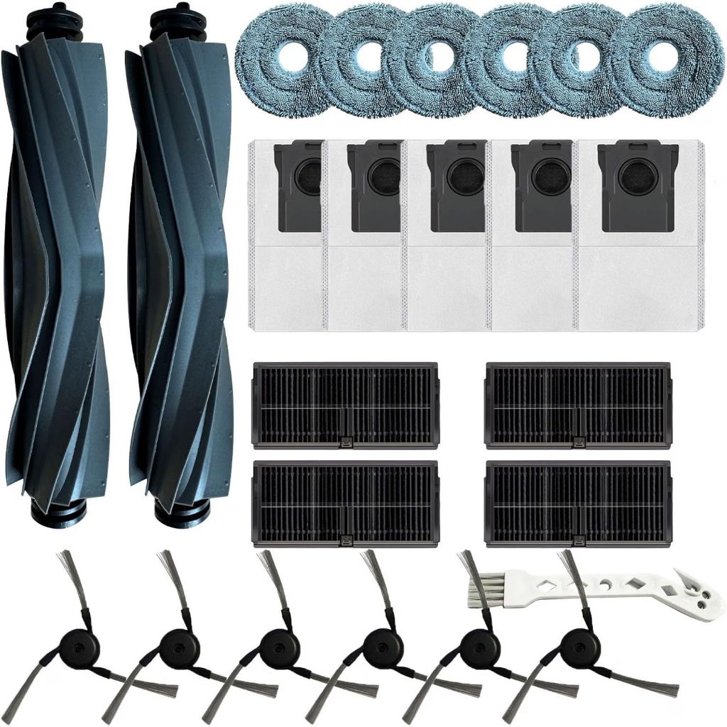 Acessórios De Reposição Compatíveis Com Dreame L40 Ultra/Gen 2/X40 Master/D30 Escova Principal , Esfregões , Filtros , E