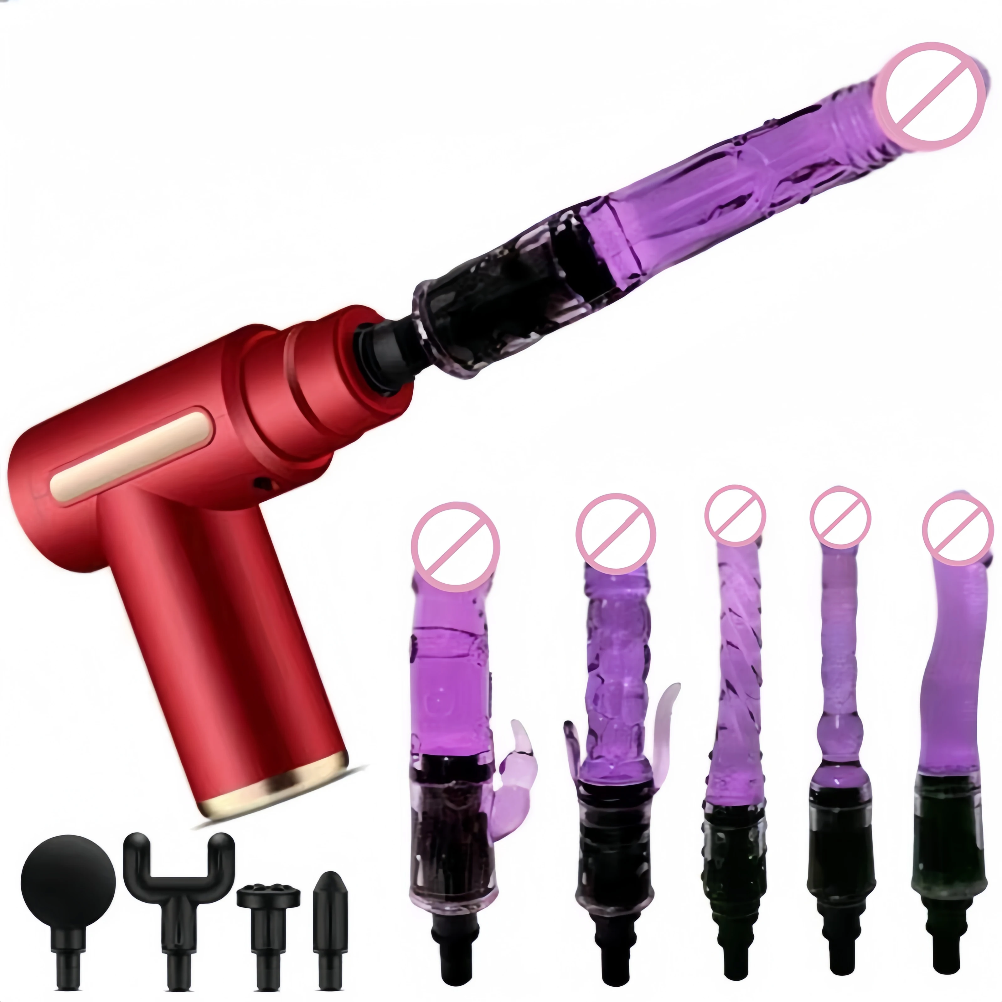 2026New Mini Massage Gun Automatic Silent Sex Machine Male Female Sex Toy Sex Masturbation Machine Dildo vibrator Adult Gift