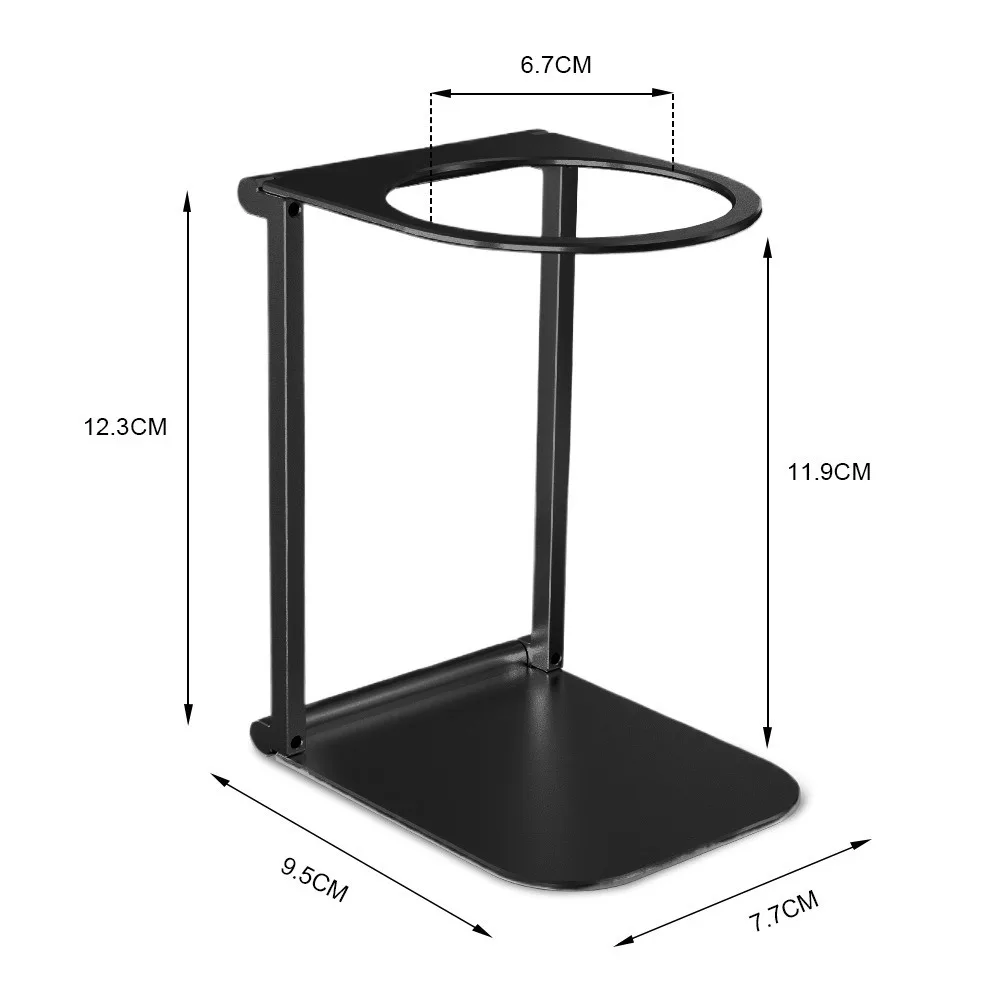 Foldable Portable Aluminum Alloy Coffee Drip Stand Universal Fit Espresso Machine Hand Pour-Over Maker for Camping Travel