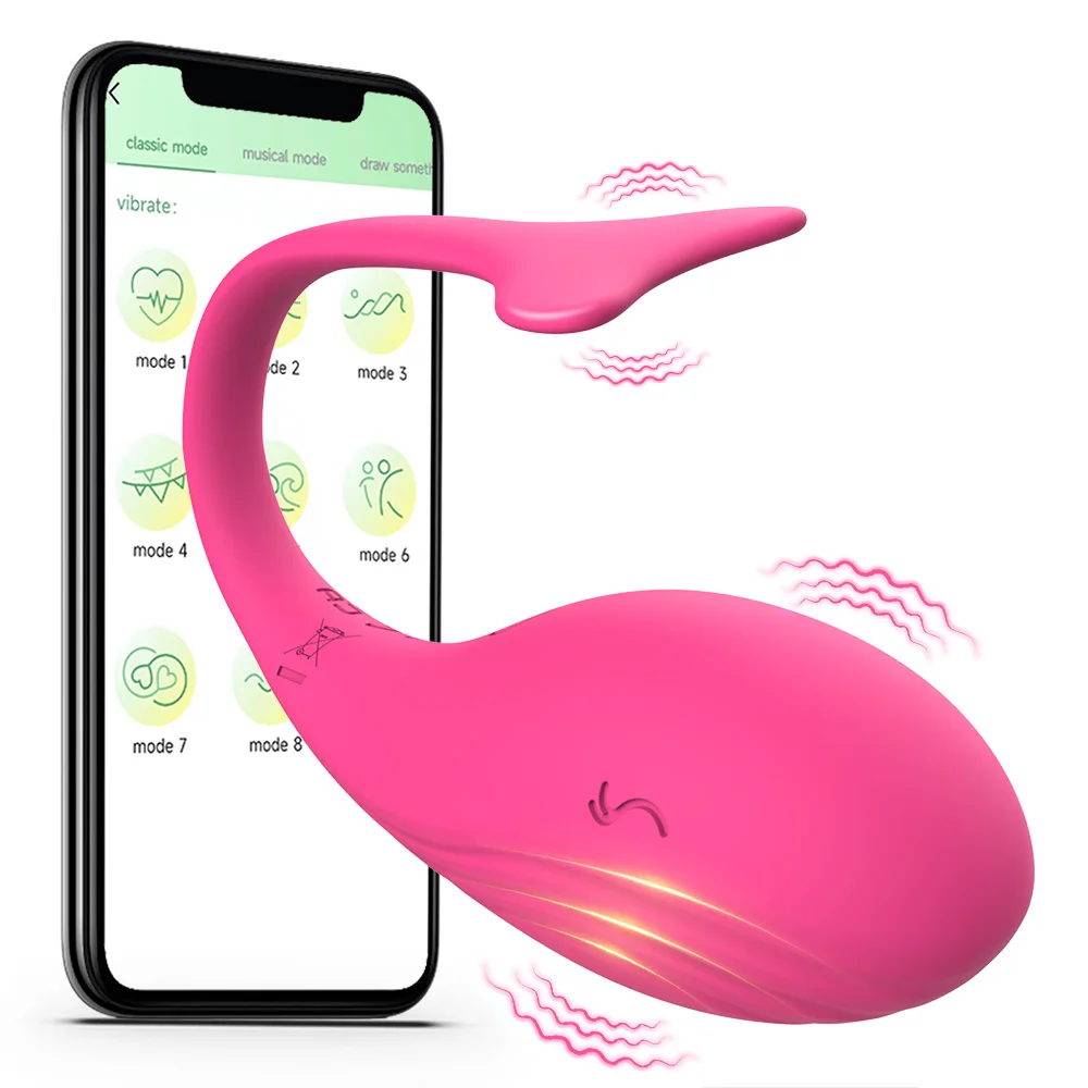 APP Control Vibrating Love Egg Wearable Women Panties Vibrator Vagina G-Spot Stimulator Interaction Adult Sex Toy for Couples