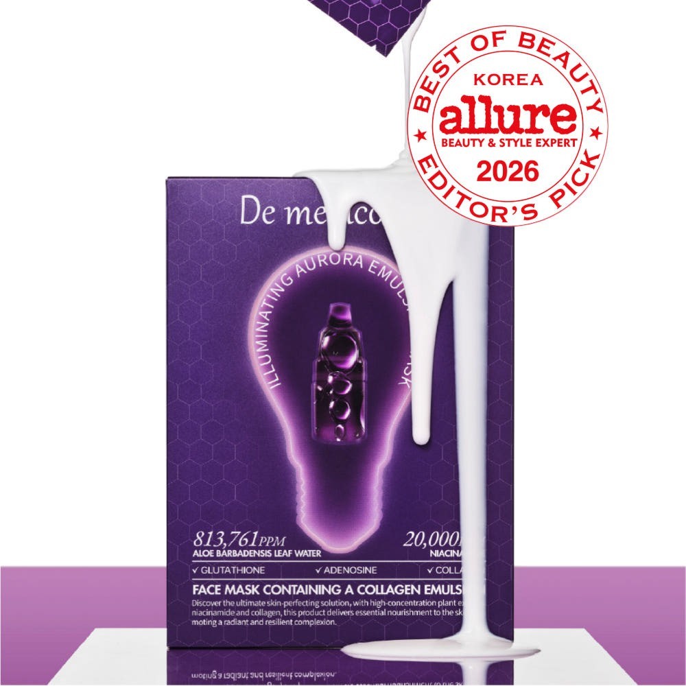 De medicotem Illuminating Aurora Emulsion Collagen Glow Mask Pack 5un x 1 caixa