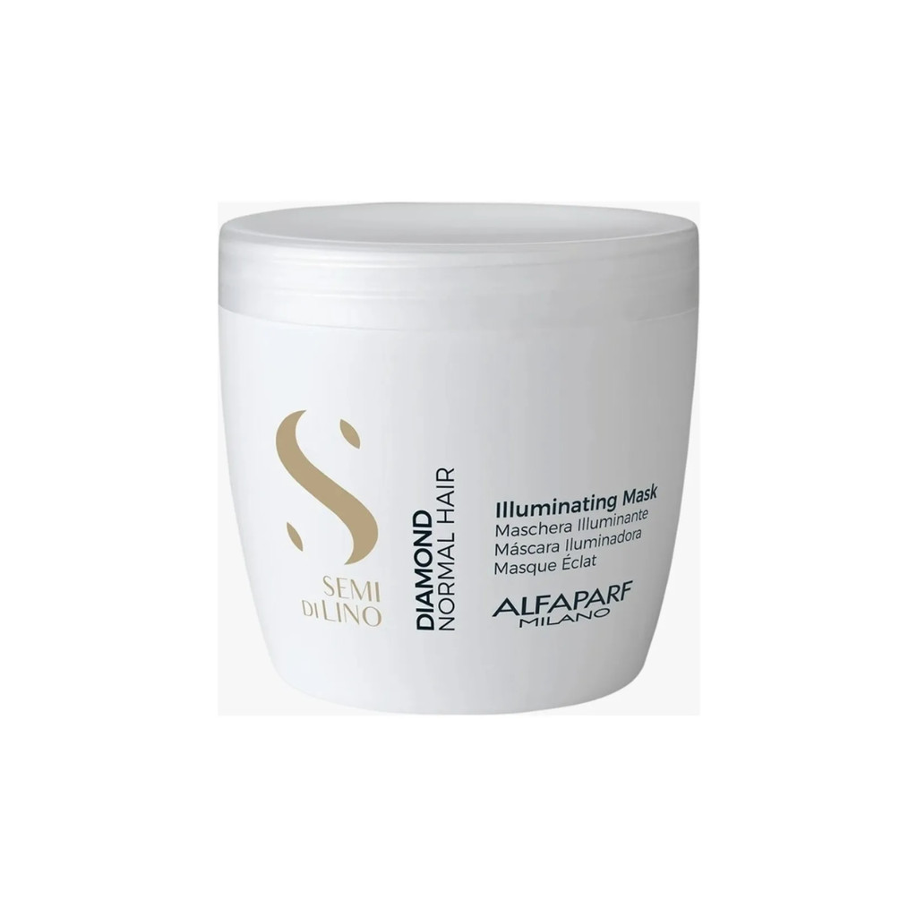 Máscara  Semi Di Lino Diamond Illuminating 500Ml -Alfaparf
