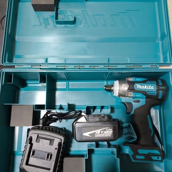 Chave de impacto parafusadeira makita tw004g 630nm torque