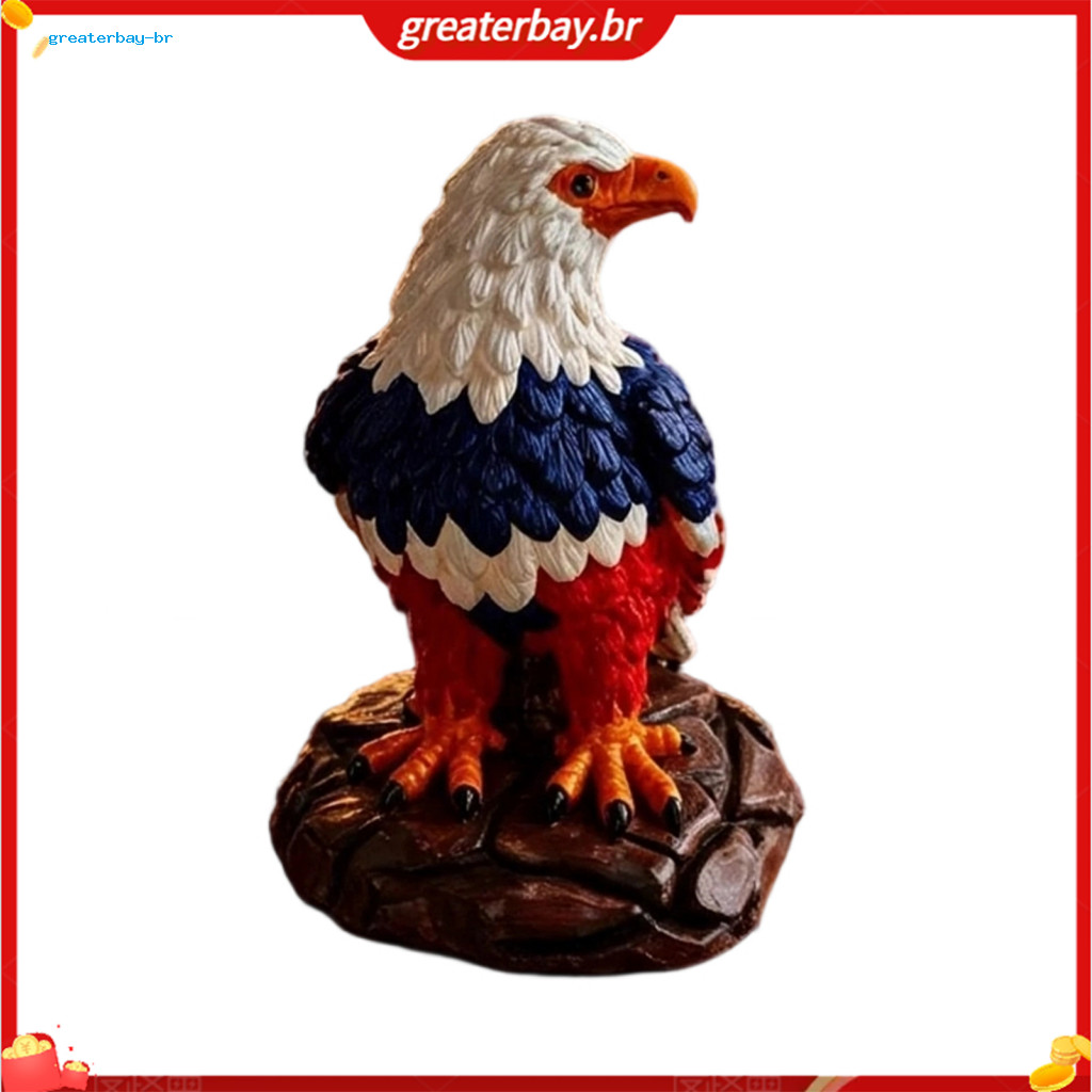 Usb Powered Red White Blue Eagle Led Lamp 250th Anniversary Independence Day Desktop Light Decorative Home Office Night