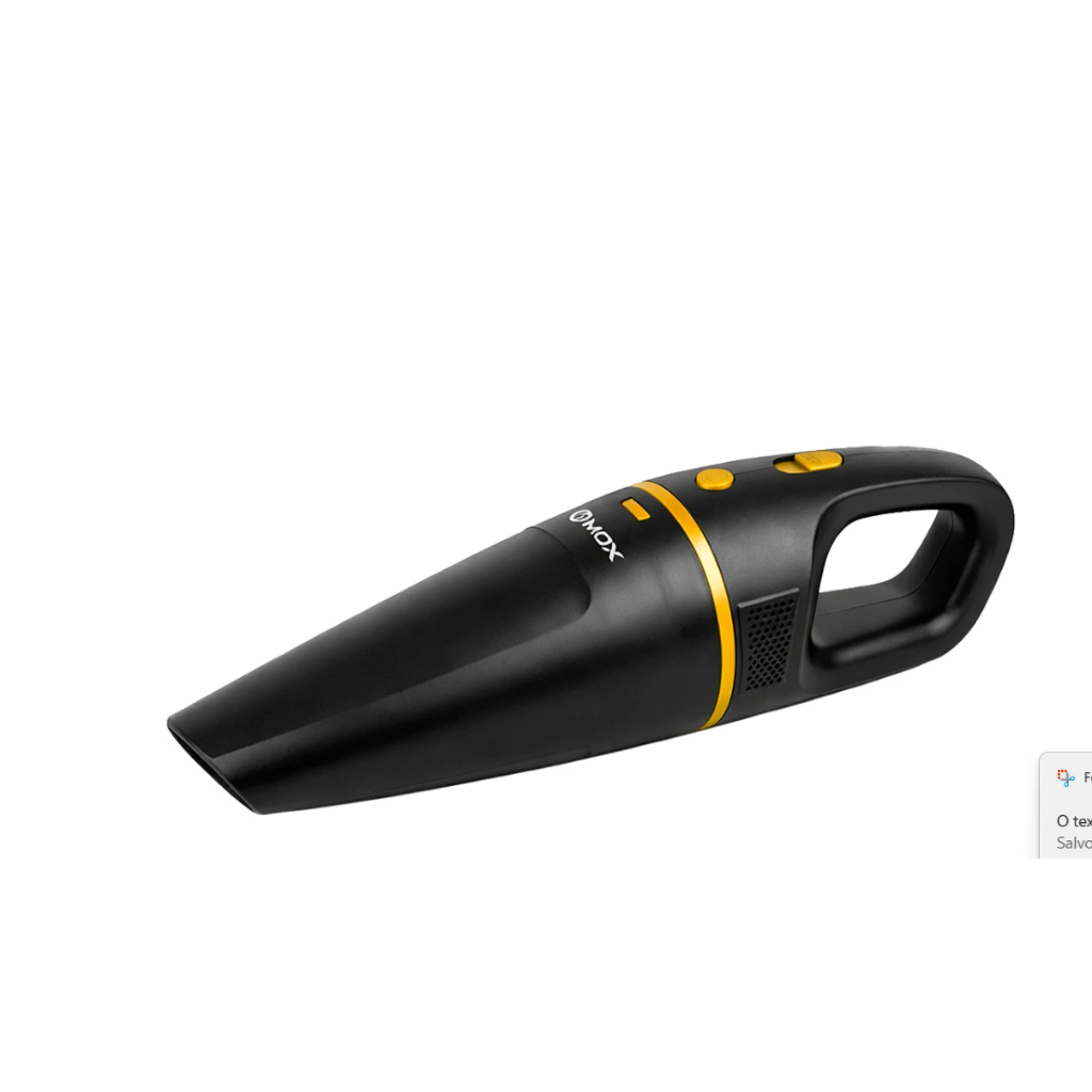 Aspirador de Pó Portátil Mox MO-CV02   120W   Preto