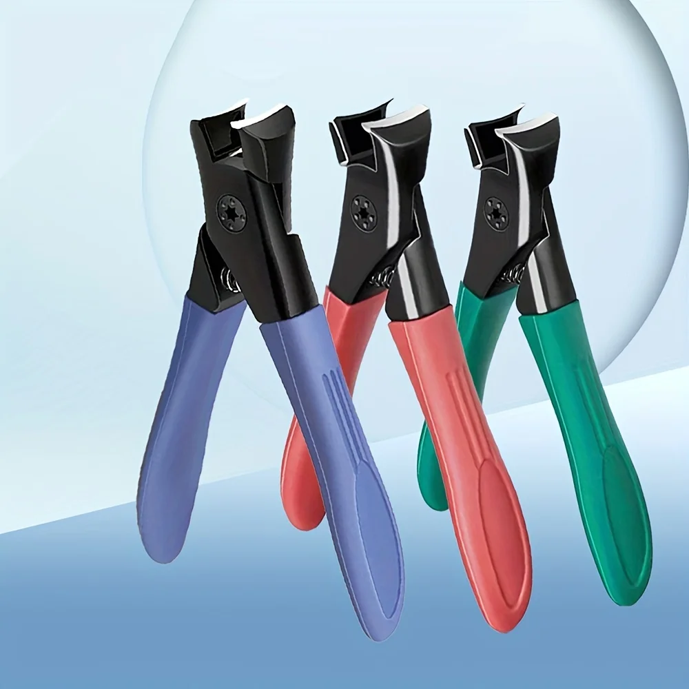 3PCS Nail Clippers Nail Clipper Toenail Clipper Set, Stainless Steel Manicure Set for Thick And Hard Fingernails Toenails