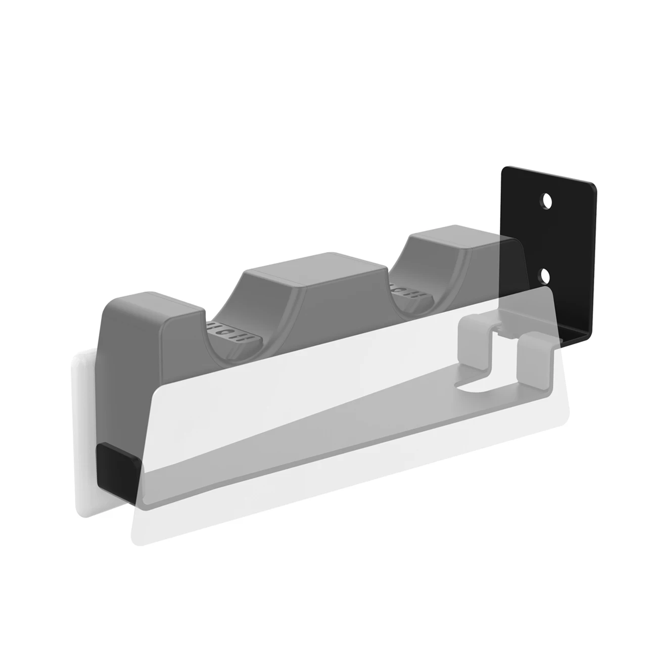 Monzlteck Wall Mount for PS5(Dualsense) Controller Charging Station(charging station not include)