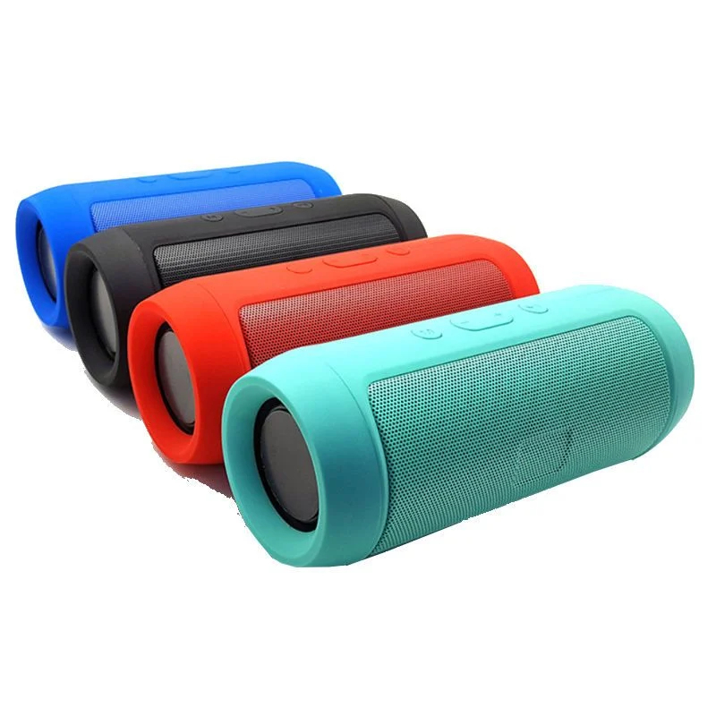 Caixinha Som Portátil Wireless Speakerphone Prova Respingos Colorida