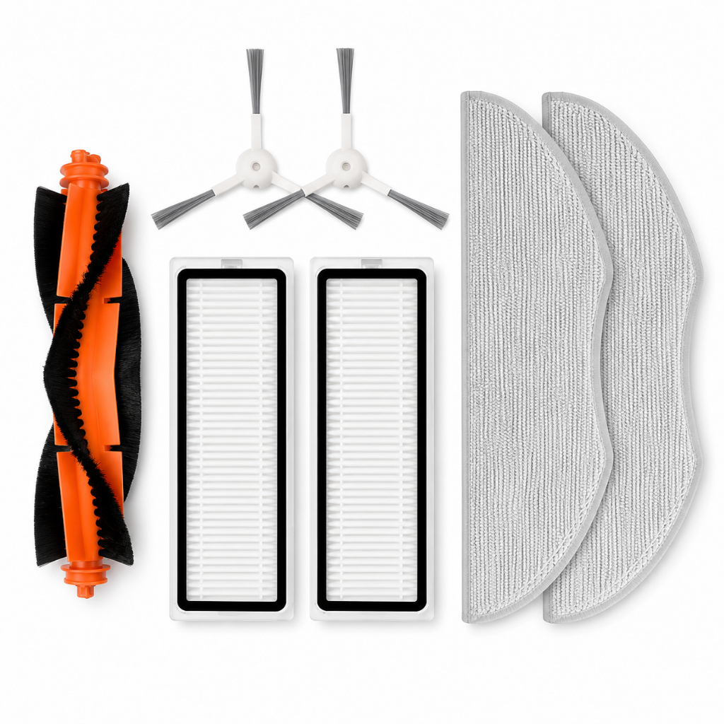 Kit Reposição Robot Vacuum S40c Escova Filtro Mop E10 Robô