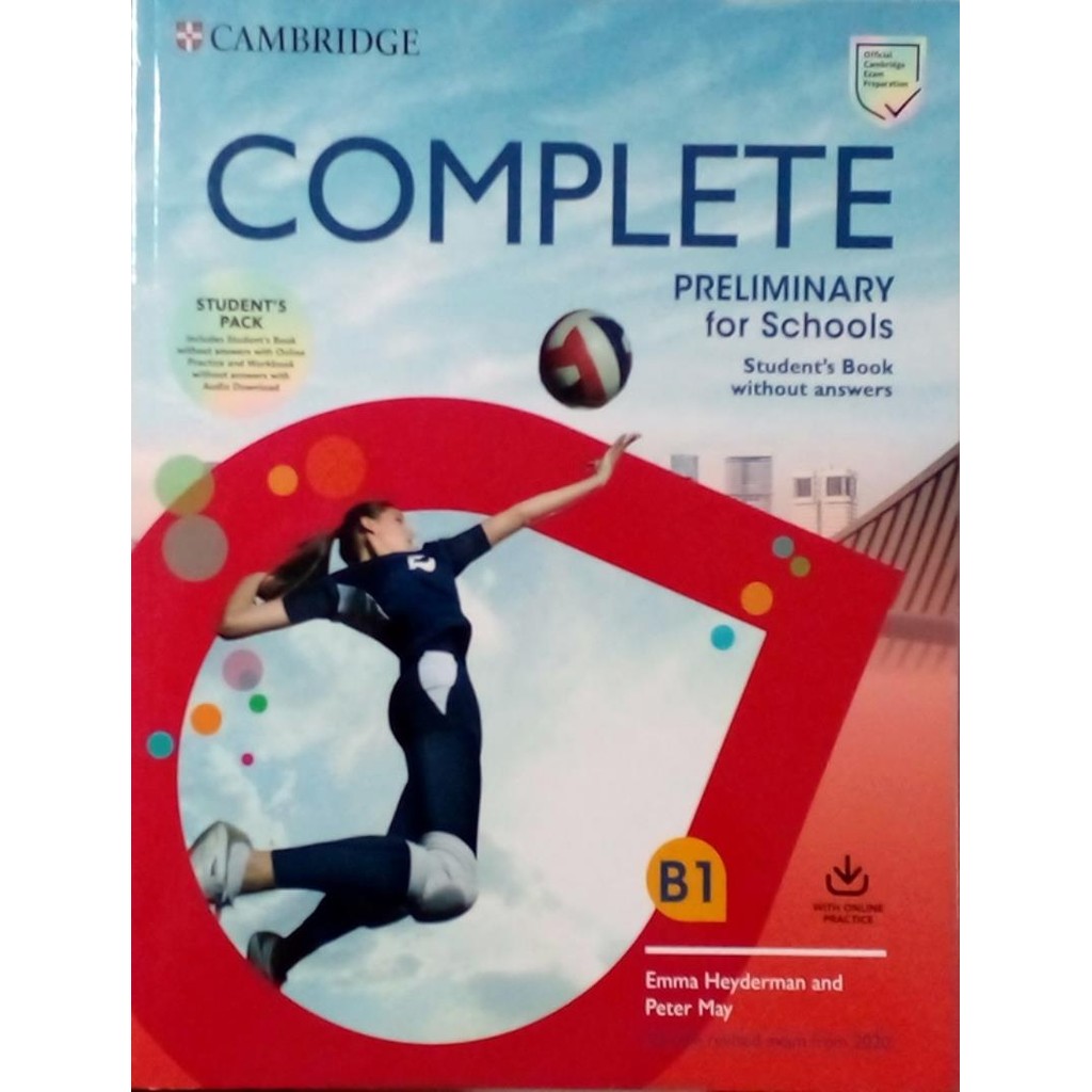 Complete Preliminary For Schools Students Book Without Answers With Online Practice And Workbook Without Answers With Au