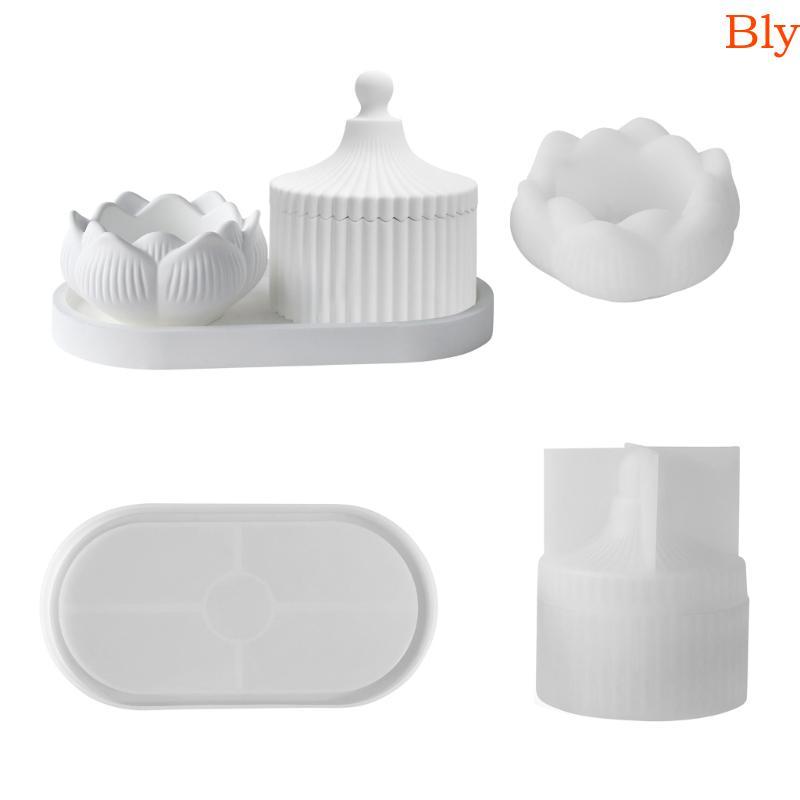 Coleção Formas Fundição Decorativas Bly Bandeja Tampa Canelada E Designs Pratos Flores Para Exibição