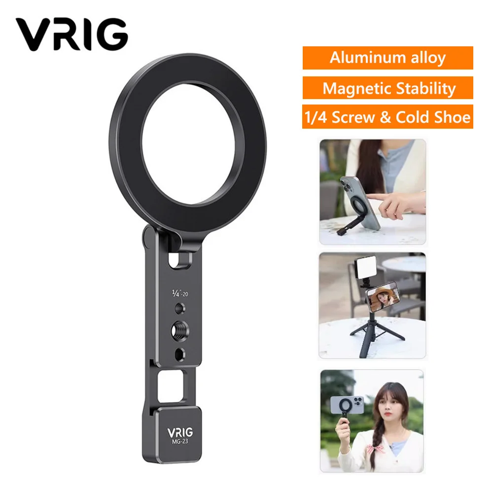 VRIG Multi-function Magnetic Phone Holder w 1/4
