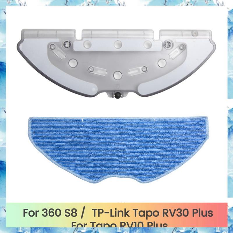 [Bpx] Kit De Suporte De Esfregão De Substituição Para 360 S8/- Link RV30 Plus/RV10 Robô Aspirador De Pó Almofadas De Mic