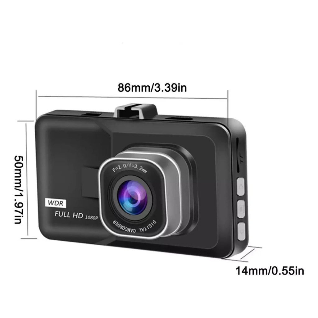 Recording Car Night Wide Angle Dashcam Video Record Car Dvr