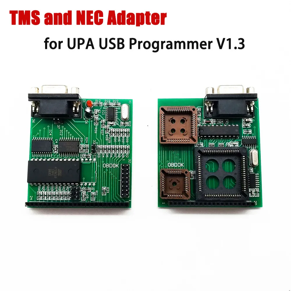 TMS and NEC Adapter Chip V1.3 Eeprom Board for UPA USB Programmer Works with USB-UPA Series Adapter Auto ECU Chip Tools Reader