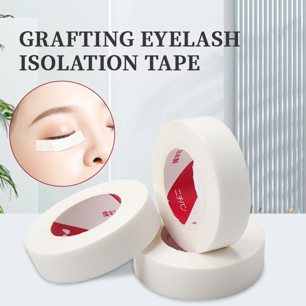 3/5/10 PCS Micropore Tape Breathable Anti- Allergy Eyelashes Extension Tape Under Eye Lashes Makeup Tools Beauty Supplies