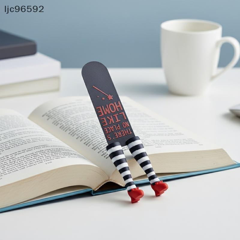 [ljc] Marcador De Perna De Bruxa Com Salto Alto Especial , Design Peculiar , Presente De Leitura Para Meninas Personaliz