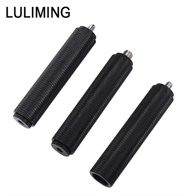 1/4 3/8 to 1/4 3/8 5/8-27 SLR Camera Extension Pole Camera Live Broadcast Fill Light Mobile Phone Stabilizer Tripod Handle