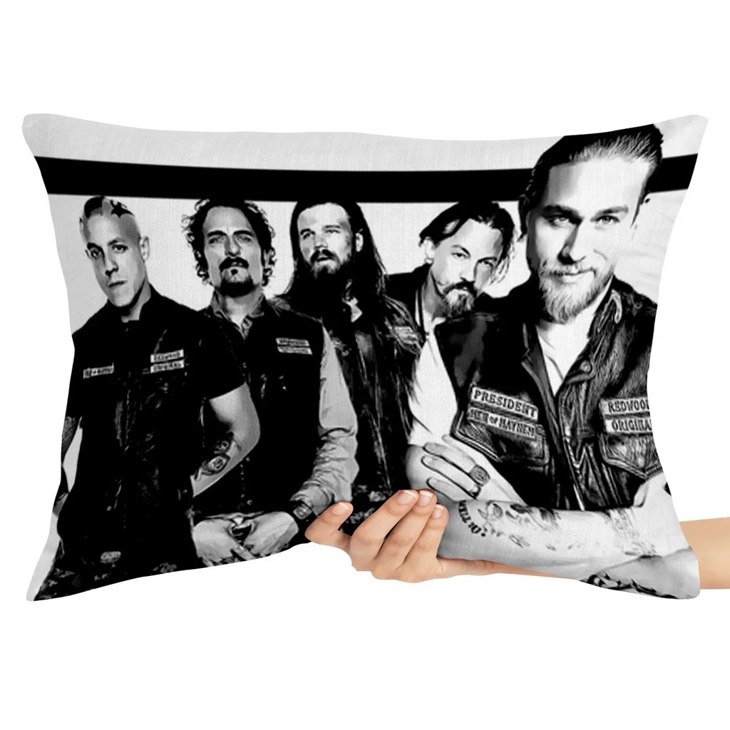 Capa Premium para Travesseiro ou Almofada sons gang moto