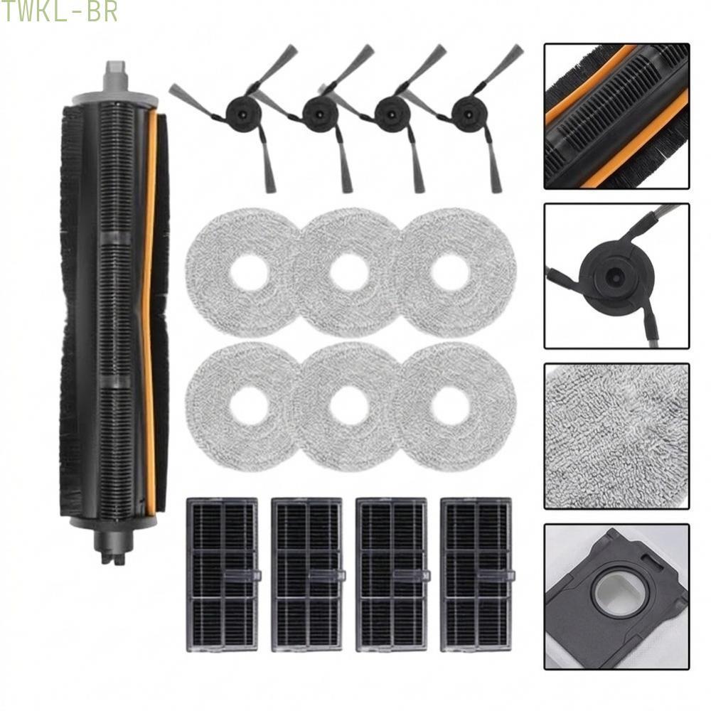 [TWKL-BR]Robot Vacuum Accessories High Efficiency Filtration Corner Sweeping Design-New in 11-