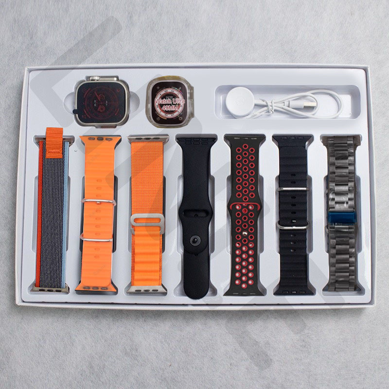2025 Relógio Inteligente 9 Ultra PRO 7 em 1 smartwatch Série 9 Super SOS U9 android ios