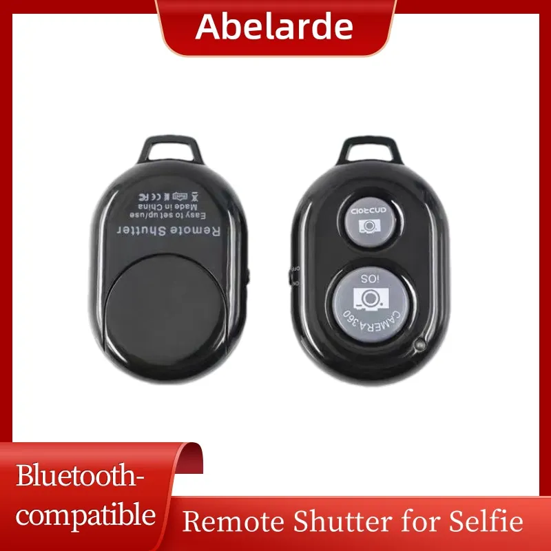 Blue-tooth Camera Remote for Smartphones Wireless Phone Camera Remote Control Compatible with Phone&Android Click Photos&Videos