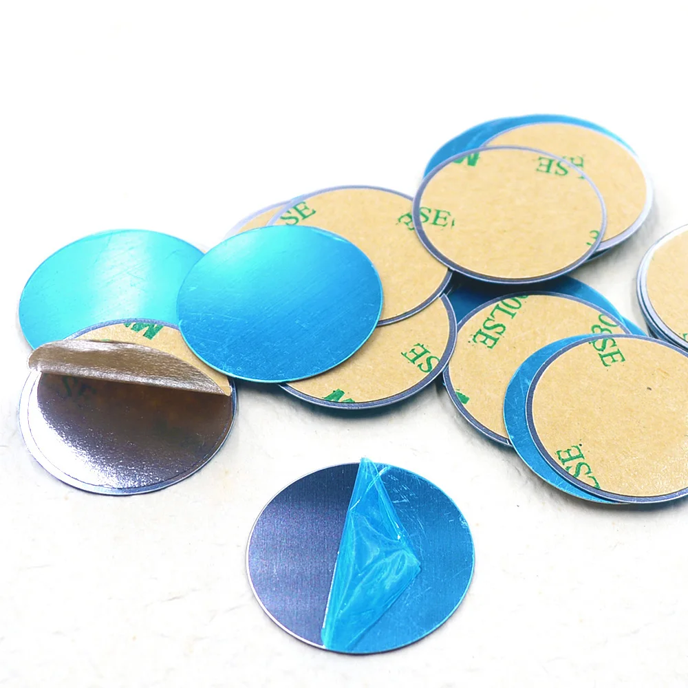 Magnetic Metal Plate For Car Phone Holder Universal Iron Sheet Disk Sticker Mount Mobile Phone Magnet Stand For IPhone