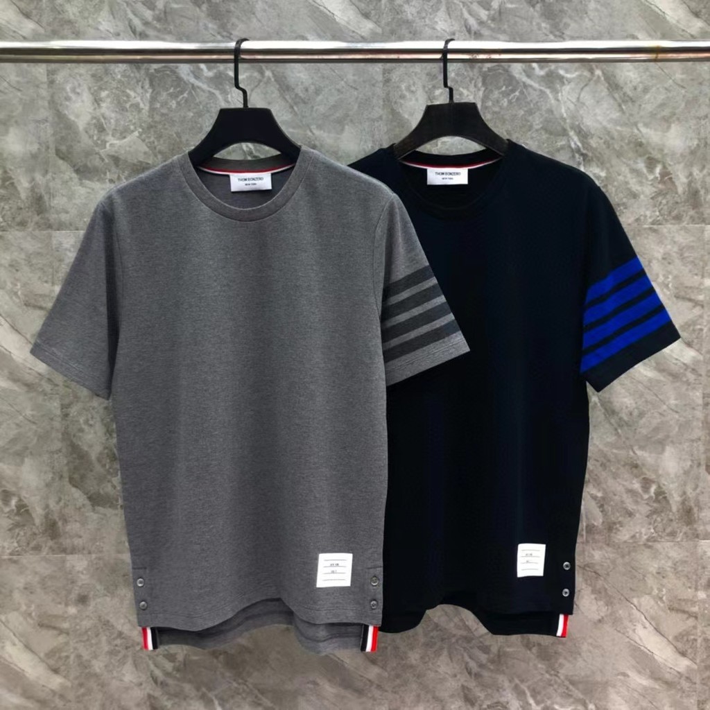 0IOO New color palette, pique knit, round neck, short-sleeved, unisex design, fashionable, comfortable, and simple