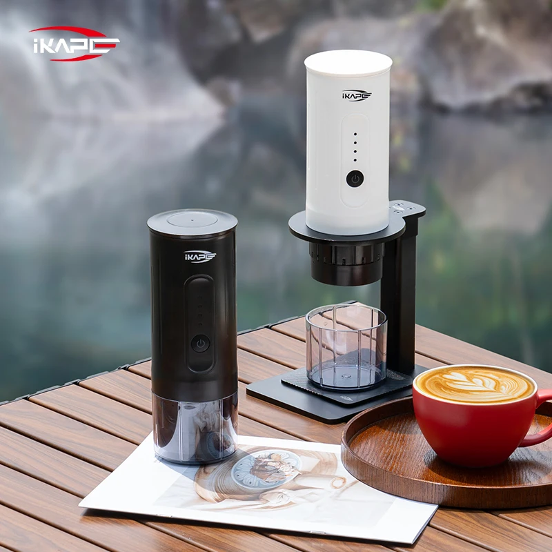 IKAPE Portable Coffee Maker Kapo K1/Coffee Capsule 2-in-1 Espresso Wireless Electric Portable/for Home/Car/Outdoor camping/trave