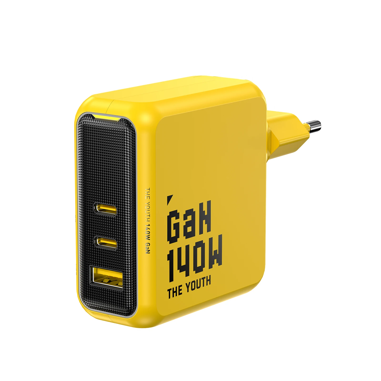 AOHI Youth 140W GaN Charger PD3.1 3-Port Type C Quick Charge For Macbook Pro Laptop USB Fast Charger For iPhone 16 Xiaomi Tablet