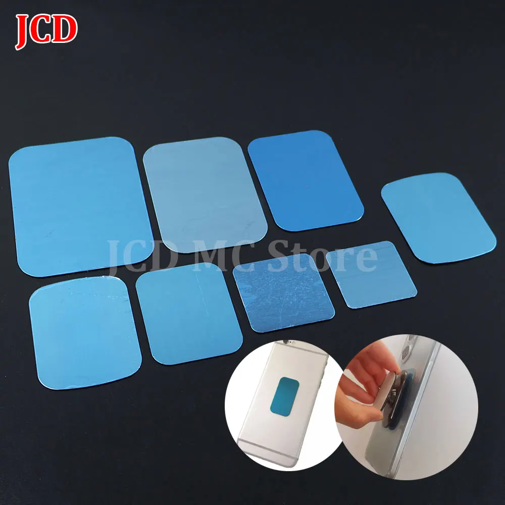 10PCS Metal Plate Sticker Disk Iron Sheet For Magnet Mobile Phone Holder Magnetic Car Stand For Iphone Xiaomi Huawei Samsung