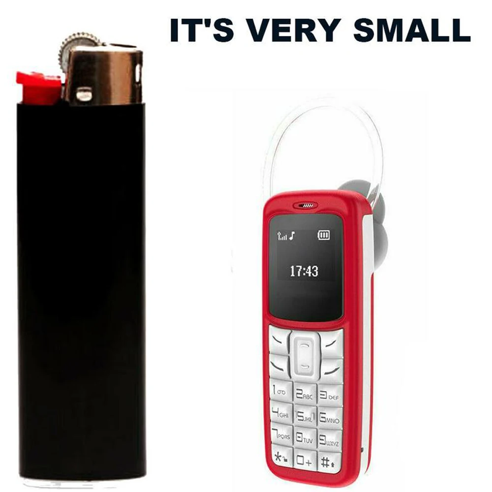 24Hours Shipping BM30Long Standby Magic Voice Mp3 Bluetooth Dialer Cellphone Original World Smallest Keyboard Mini Pocket Phone