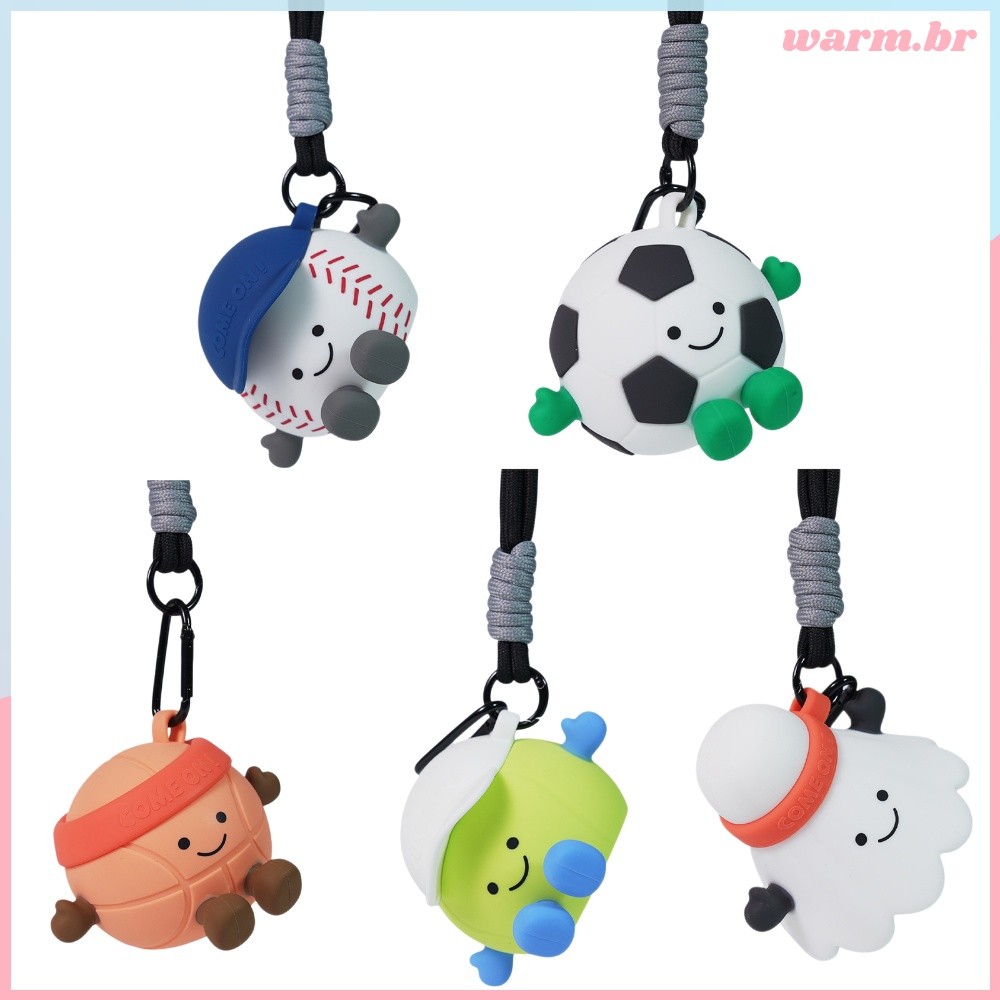 Badminton RGB Silicone Night Light Recarregável USB-C Touch Control 7 Cores Lâmpada De Humor Portátil [waroom.br]