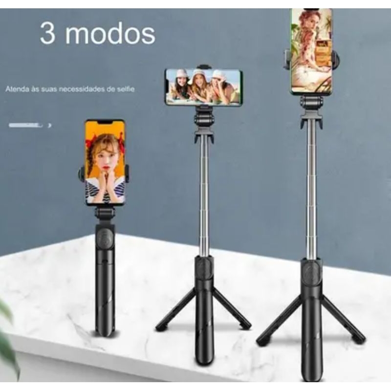 Pau De Selfie Bastão de selfie Vara STAND XT-02 suporte fotos video