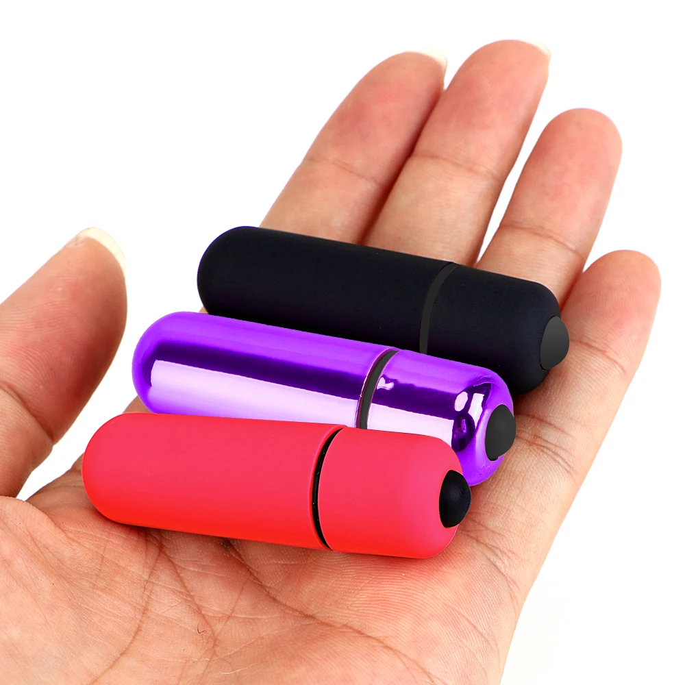 IKOKY Waterproof Clitoris Stimulator Mini Bullet Vibrator G-spot AV Stick Dildo Vibrators Sex Products Adult Sex Toys for Women
